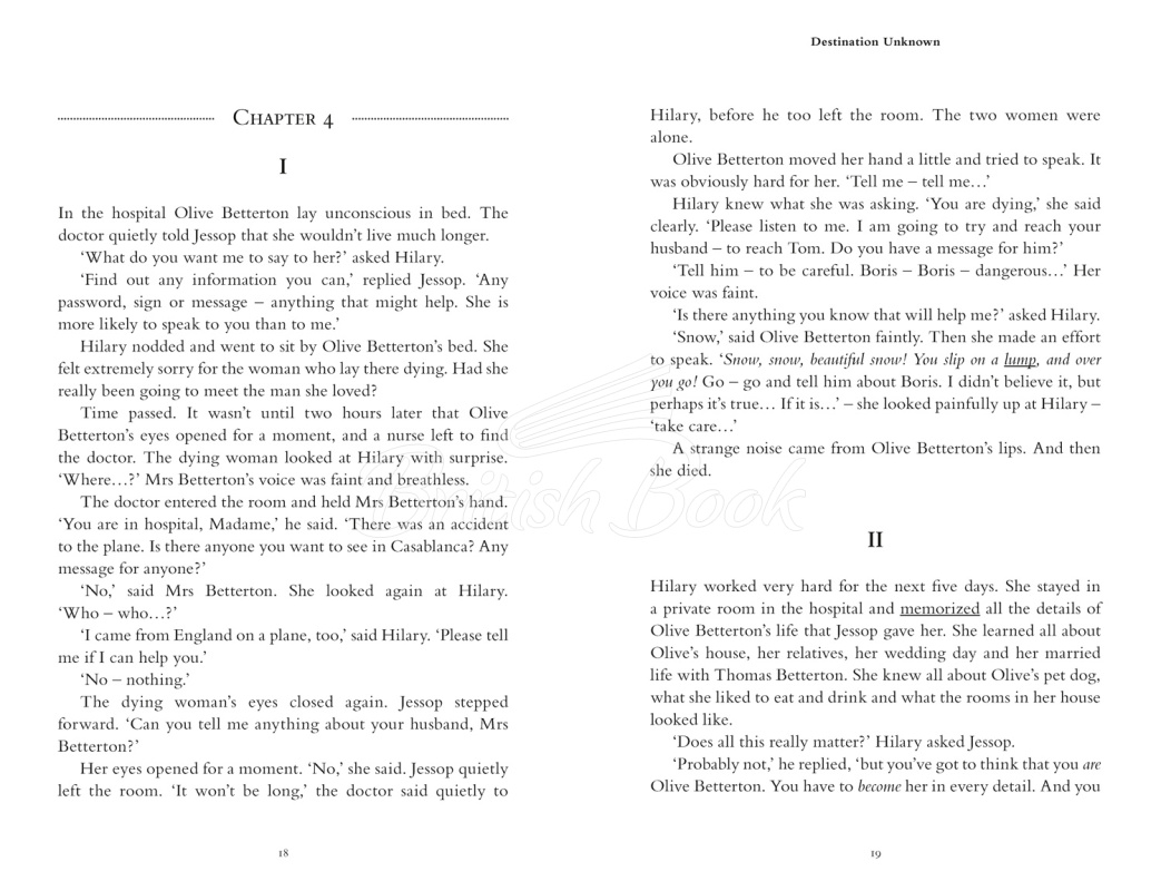 Книга Collins English Readers Level 5 Destination Unknown зображення 1