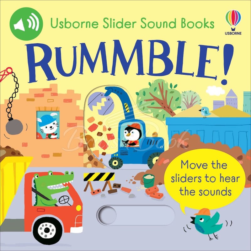 Книга Usborne Slider Sound Books: Rummble! изображение