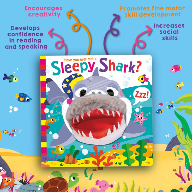 Книга Have You Ever Met a Sleepy Shark? (Hand Puppet Pals) изображение 3