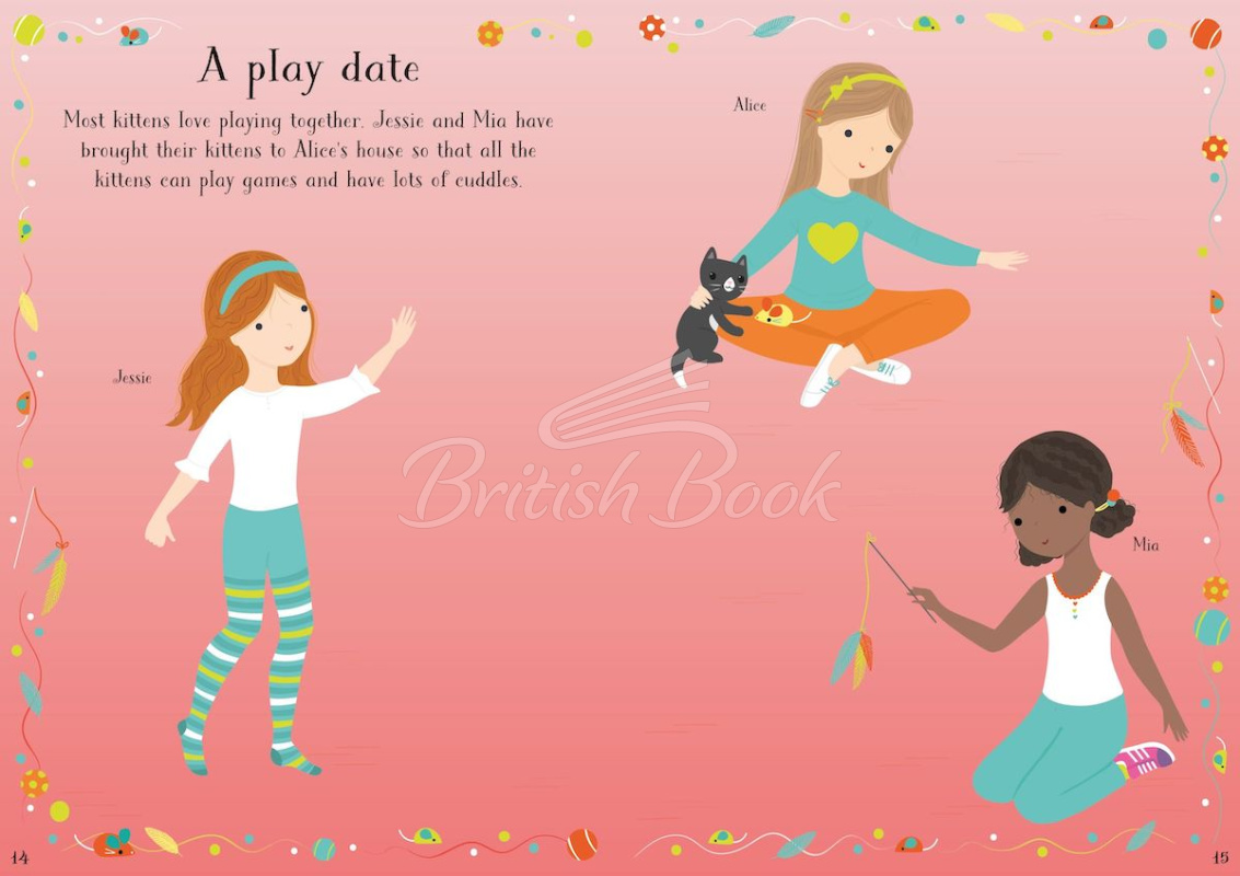Книга Little Sticker Dolly Dressing: Kittens изображение 2