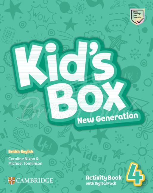 Робочий зошит Kid's Box New Generation 4 Activity Book with Digital Pack зображення