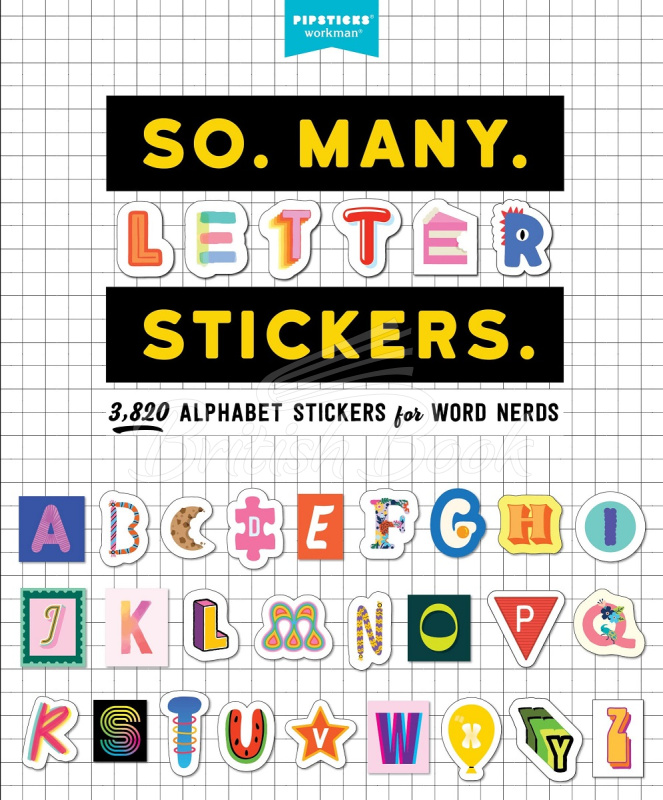Стікербук So. Many. Letter Stickers. зображення