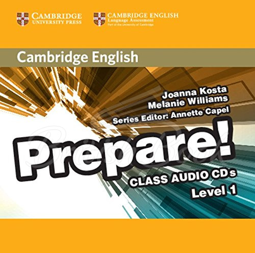 Аудио диск Cambridge English Prepare! 1 Class Audio CDs изображение