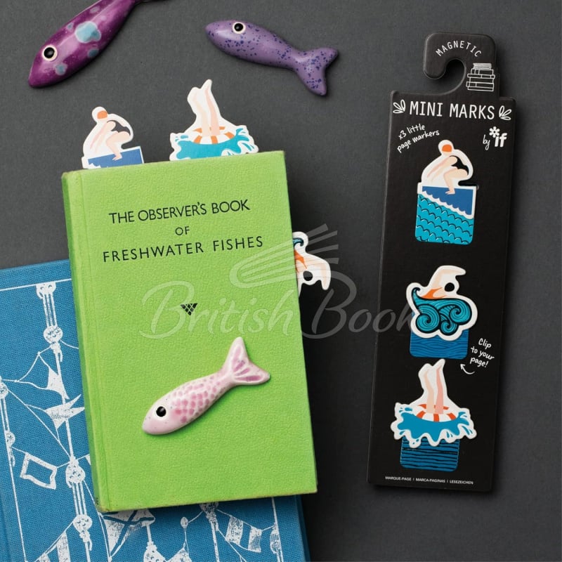 Закладка Magnetic Mini Marks: Swimmers зображення 1