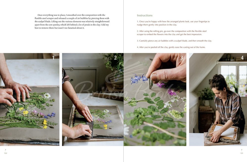Книга Casting Flowers: A Step-by-Step Guide to Creating Beautiful Botanical Art изображение 2