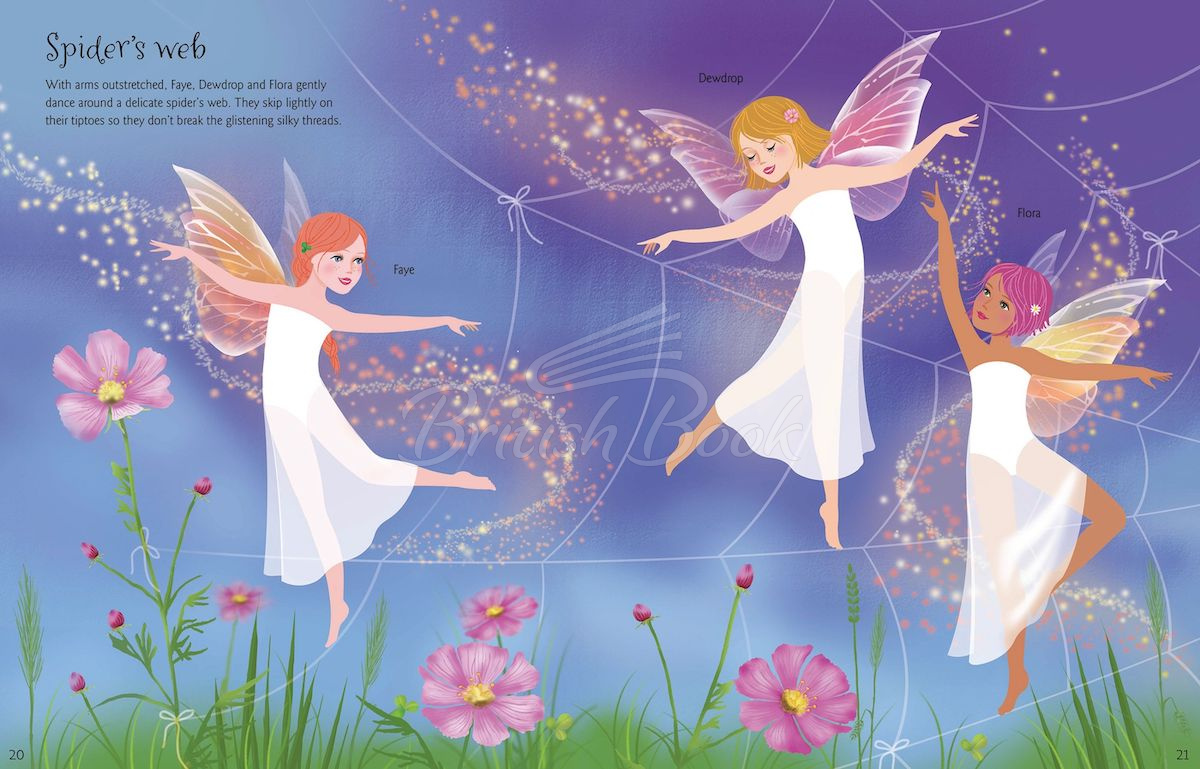 Книга Sticker Dolly Dressing: Dancing Fairies зображення 3
