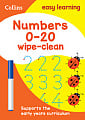 Collins Easy Learning Preschool: Numbers 0-20 Wipe Clean Activity Book