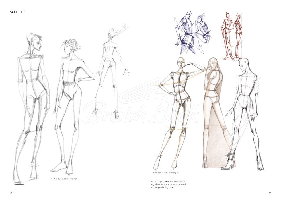 Книга Figure Drawing for Fashion Design зображення 4