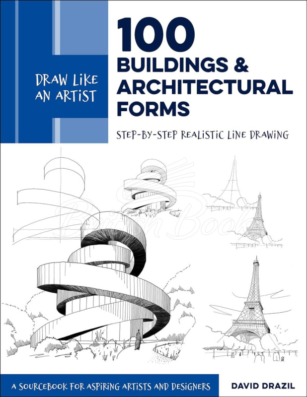 Книга Draw Like an Artist: 100 Buildings and Architectural Forms изображение