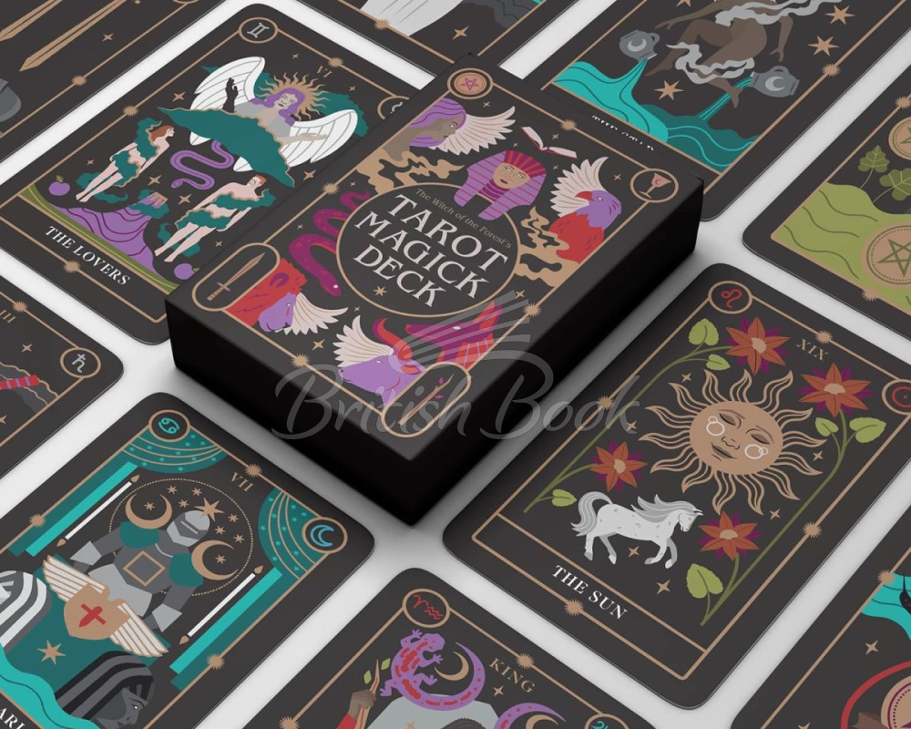 Карты таро The Witch of the Forest's Tarot Magick Deck изображение 2