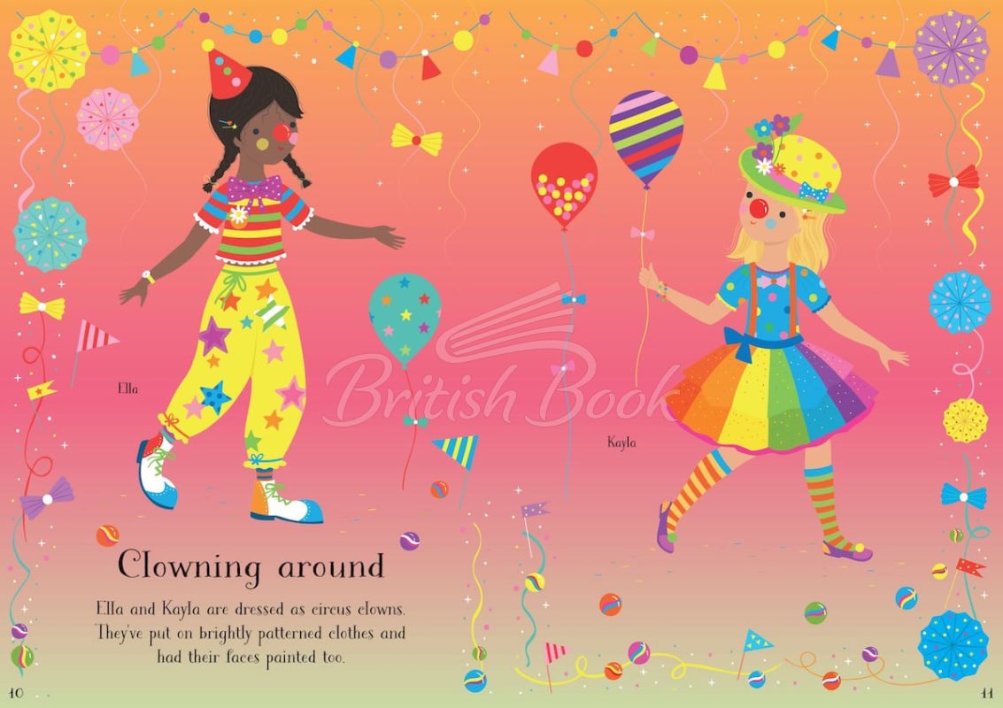 Книга Little Sticker Dolly Dressing: Carnival зображення 4