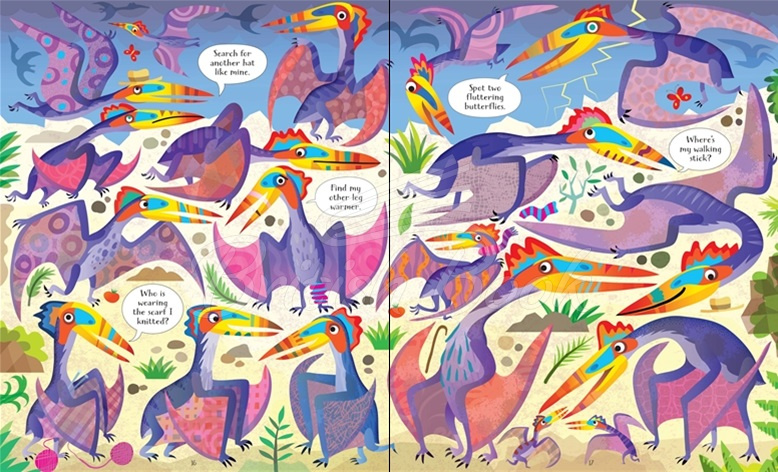 Пазл Usborne Book and Jigsaw: Dinosaurs зображення 4