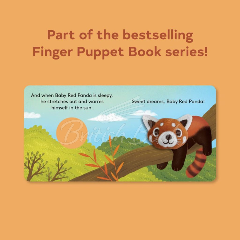 Книга Baby Red Panda Finger Puppet Book зображення 3