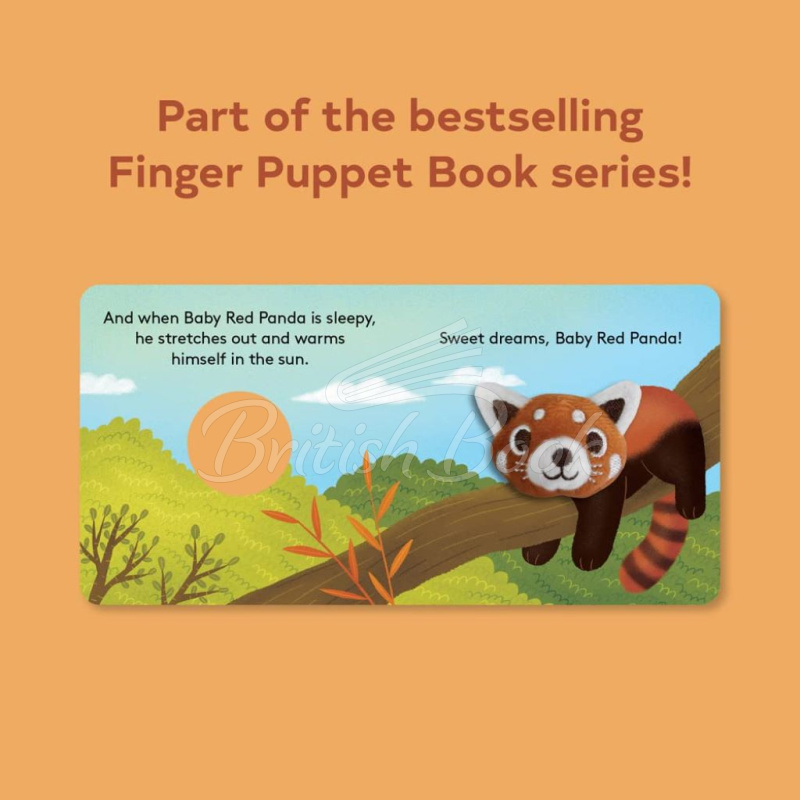 Книга Baby Red Panda Finger Puppet Book изображение 3