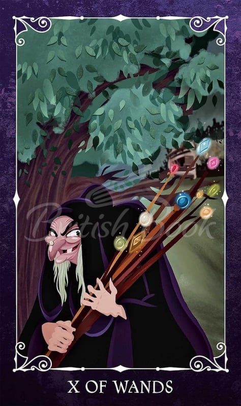 Карти таро Disney Villains Tarot Deck and Guidebook зображення 5