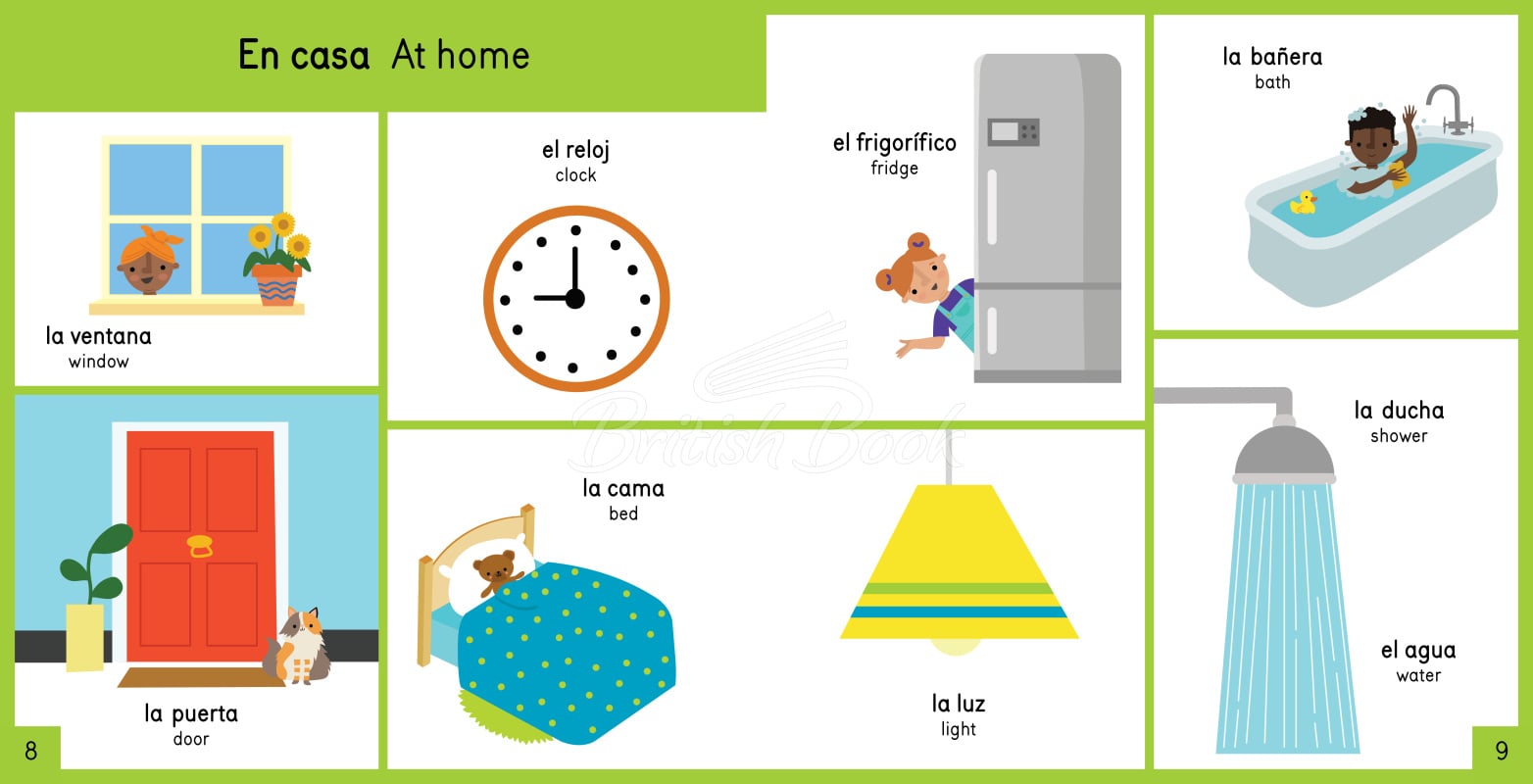 Книга My First Spanish Picture Word Book изображение 3