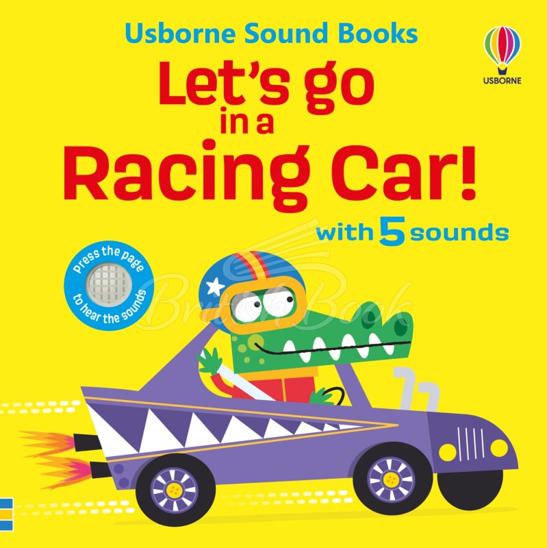 Книга Let's Go in a Racing Car! зображення