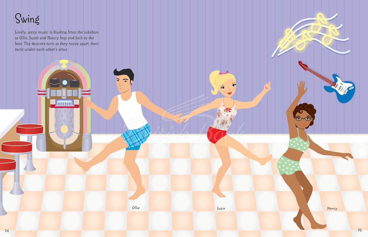 Книга Sticker Dolly Dressing: Dancers зображення 5