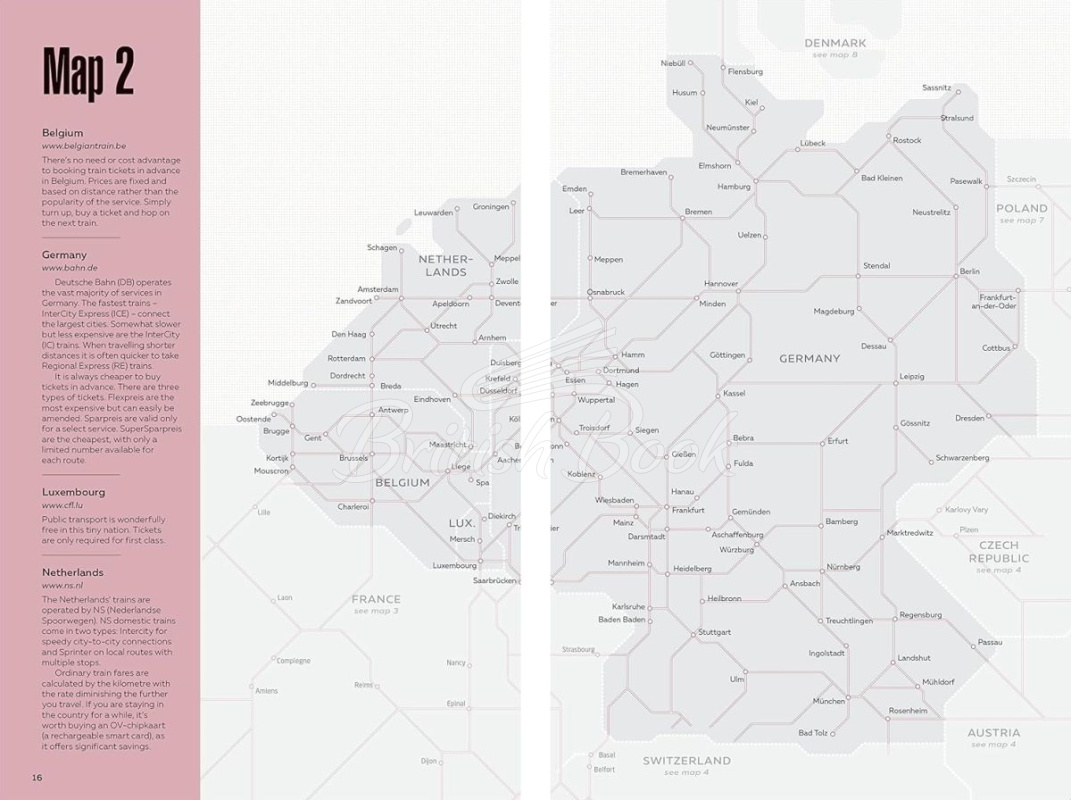Книга Europe by Train изображение 5