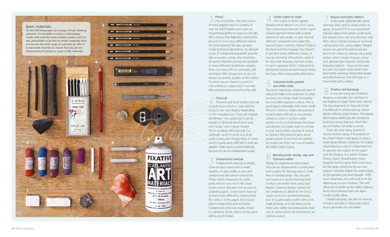 Книга Drawing Masterclass: 100 Creative Techniques of Great Artists зображення 3