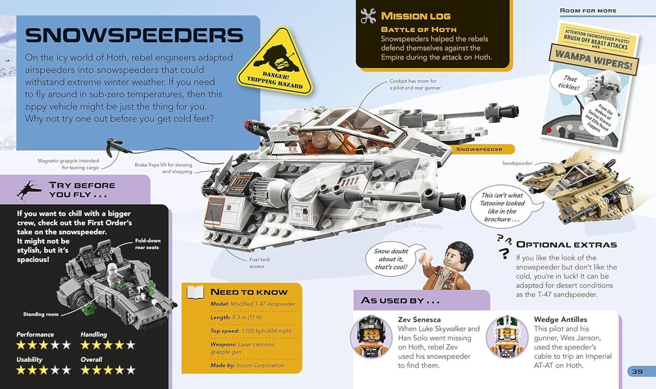 Книга LEGO Star Wars Awesome Vehicles изображение 3