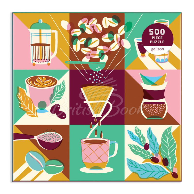 Пазл Coffeeology 500 Piece Puzzle изображение 1