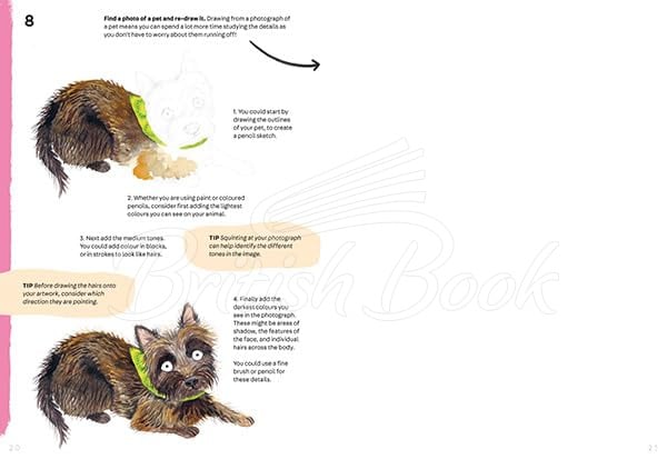 Книга Animal Art: 101 Creative Activities to Inspire and Guide You зображення 4