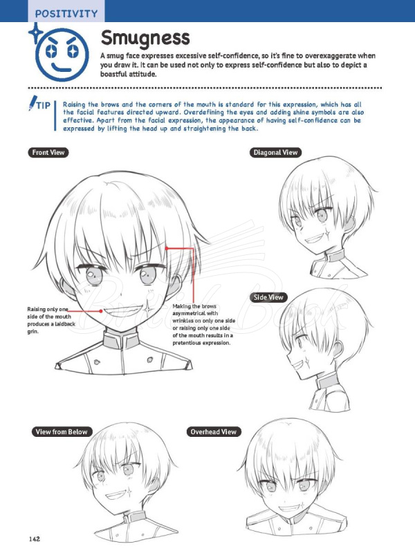 Книга How to Create Manga: Drawing Facial Expressions изображение 23