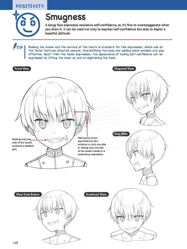Книга How to Create Manga: Drawing Facial Expressions зображення 23