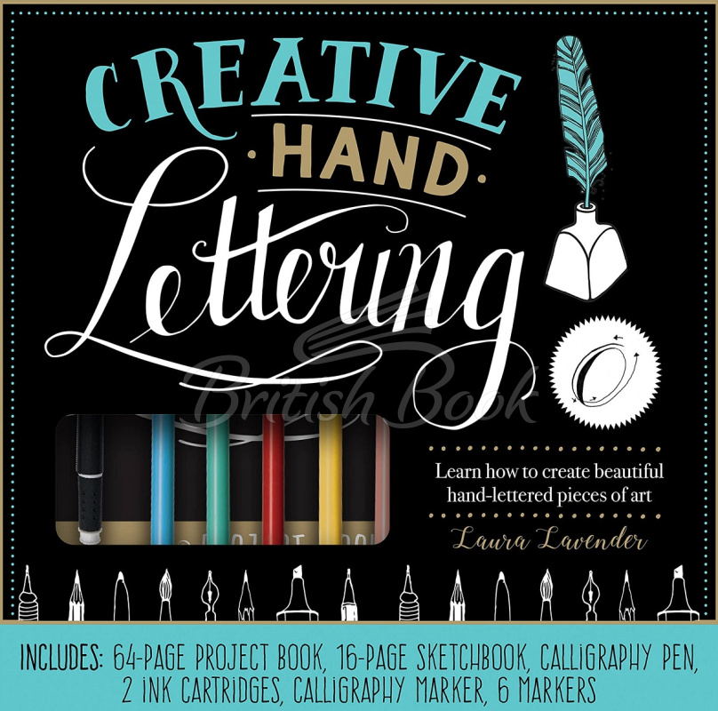 Набір для творчості Creative Hand Lettering Kit зображення