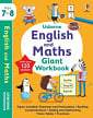 Usborne Workbooks: English and Maths Giant Workbook 7-8