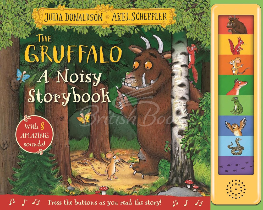 Книга The Gruffalo: A Noisy Storybook зображення