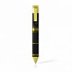 Pen Bookmark Black + Gold with Refills