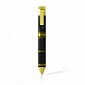 Pen Bookmark Black + Gold with Refills