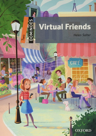Книга Dominoes Level 2 Virtual Friends зображення