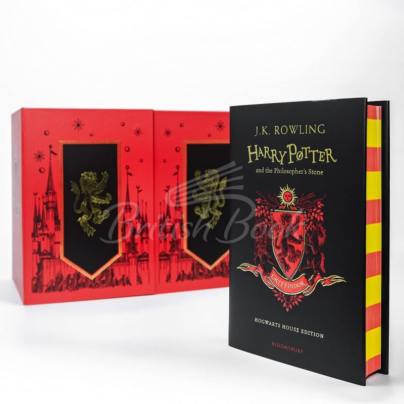 Набір книжок Harry Potter House Editions Gryffindor Hardback Box Set зображення 4