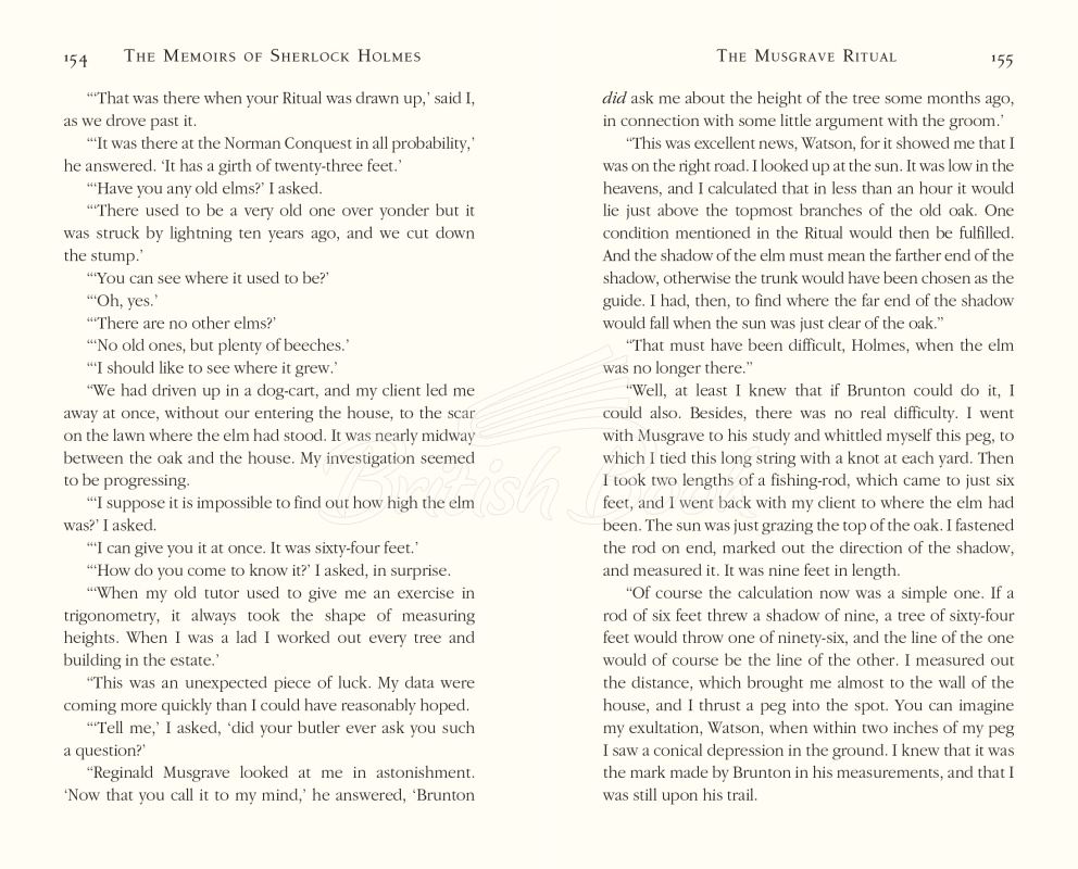 Книга The Memoirs of Sherlock Holmes зображення 3
