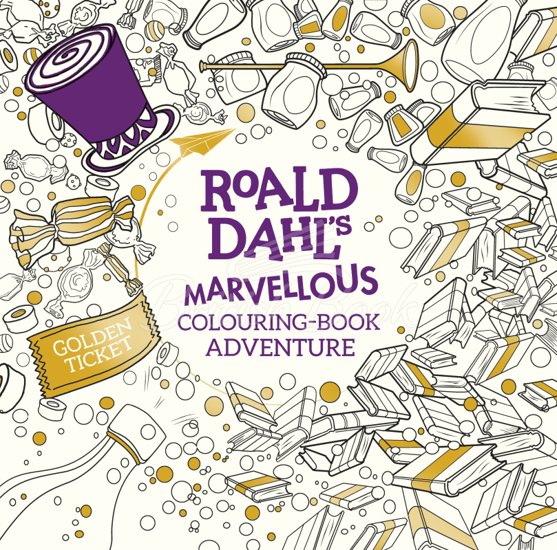 Книга Roald Dahl's Marvellous Colouring-Book Adventure зображення