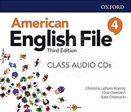 Аудіодиск American English File Third Edition 4 Class Audio CDs зображення