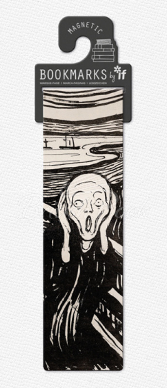 Закладка Classics Magnetic Bookmarks: The Scream зображення