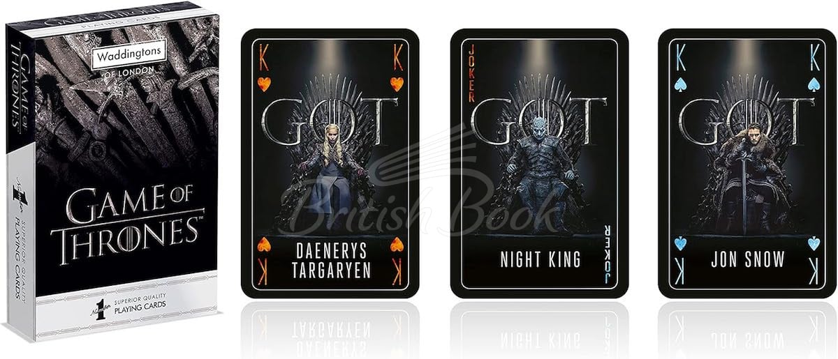 Карты игральные Waddingtons No.1 Playing Cards Game of Thrones изображение 2