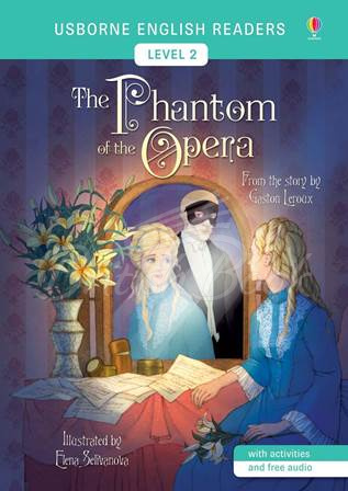 Книга Usborne English Readers Level 2 The Phantom of the Opera зображення