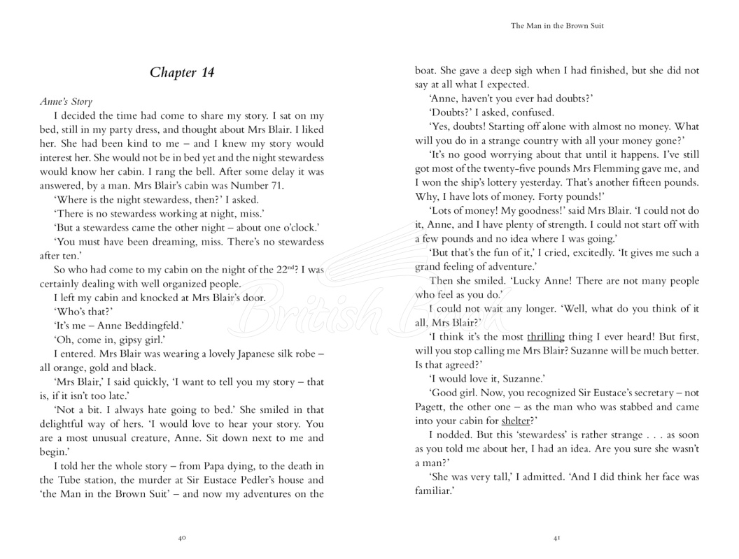 Книга Collins English Readers Level 4 The Man in the Brown Suit зображення 2