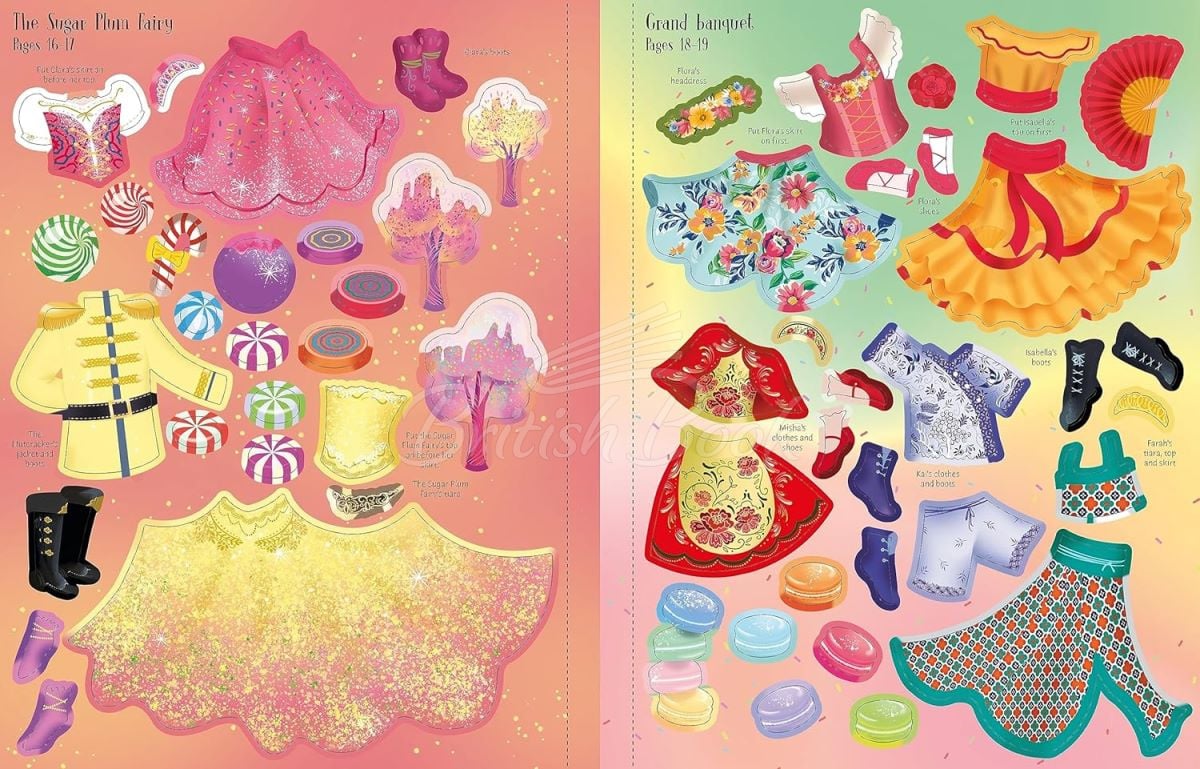 Книга Sticker Dolly Dressing: The Nutcracker зображення 9