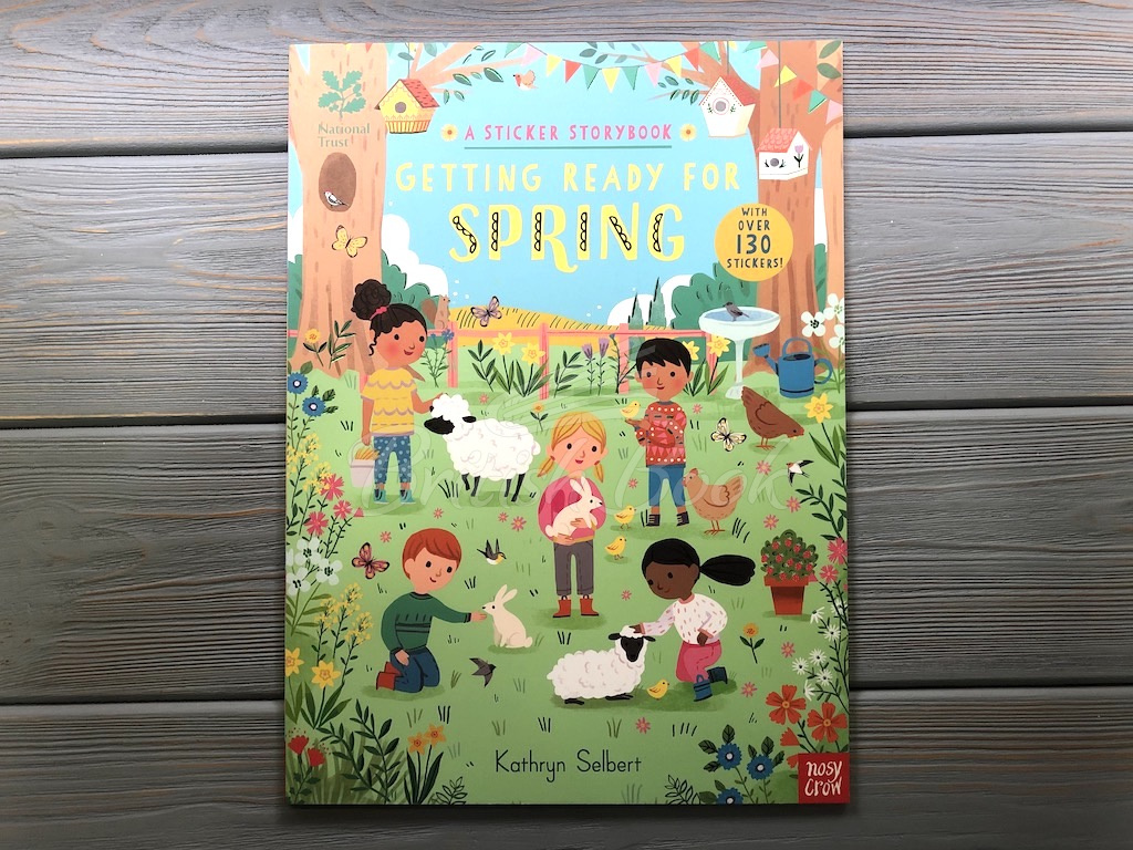 Книга A Sticker Storybook: Getting Ready for Spring зображення 1