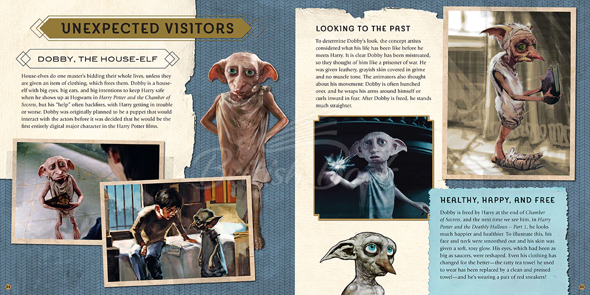 Книга Harry Potter — Magical Creatures: A Movie Scrapbook изображение 4