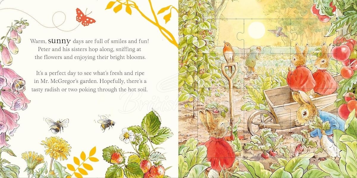 Книга Peter Rabbit Jigsaw Book зображення 3