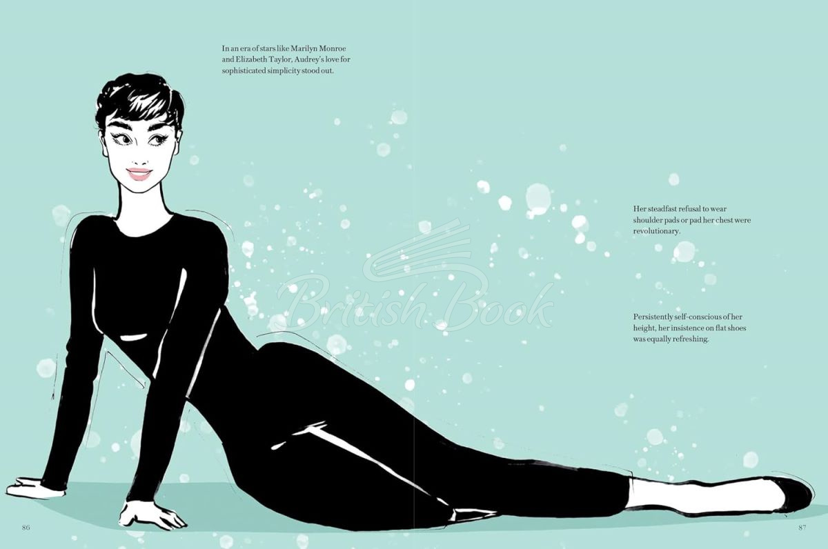 Книга Audrey Hepburn: The Illustrated World of a Fashion Icon изображение 8