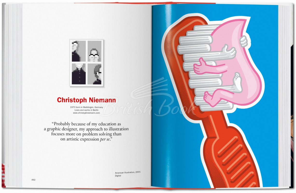 Книга 100 Illustrators зображення 5