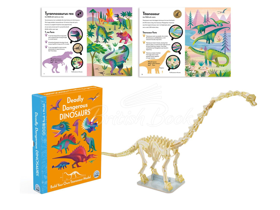 Книга Deadly Dangerous Dinosaurs зображення 7